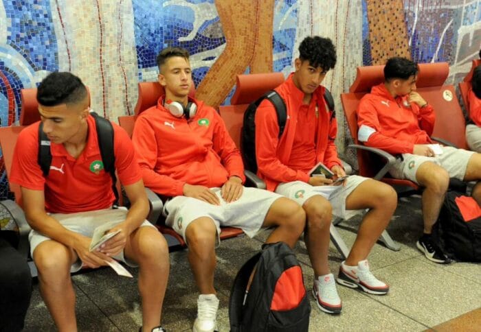 المنتخب الوطني لأقل من 20 سنة يحل بمصر