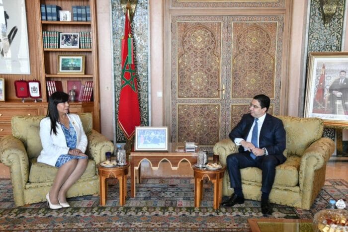 بوريطة يستقبل عمدة بلدية بويبلو ليبري بجمهورية البيرو