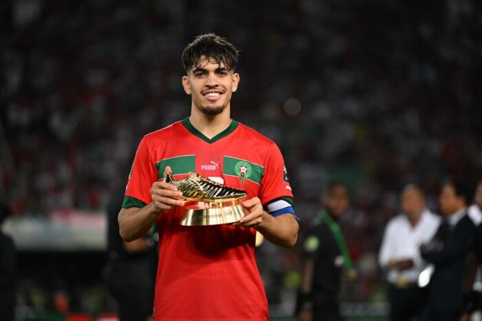 المغربي عبد الصمد الزلزولي يفوز بلقب هداف كأس إفريقيا للامم للأقل من 23 سنة