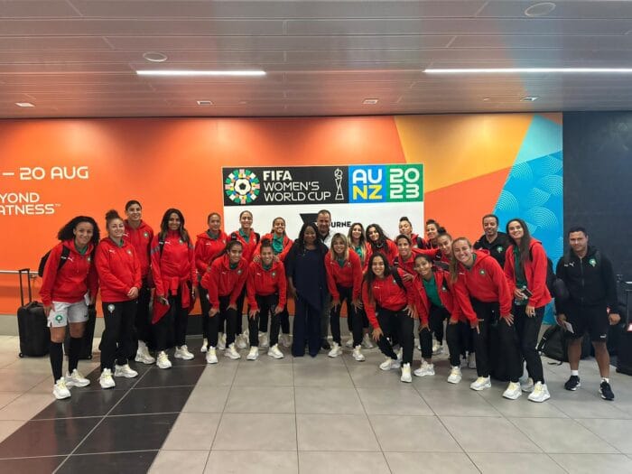 كأس العالم للسيدات 2023.. استقبال حار للبؤات الأطلس بملبورن