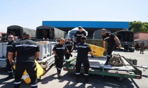 برقية شكر وامتنان من الملك إلى قائد فريق وحدة الإنقاذ العسكرية للمملكة الإسبانية