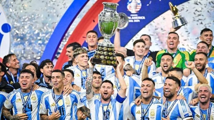 الأرجنتين تهزم كولومبيا وتتوج بلقب كوبا أمريكا للمرة الـ16