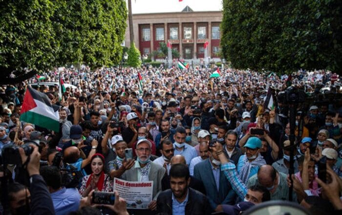 دعوات في المغرب إلى احتجاجات تضامنية مع الفلسطينيين بعد غارت إسرائيلية أودت بـ413 شخصا في غزة
