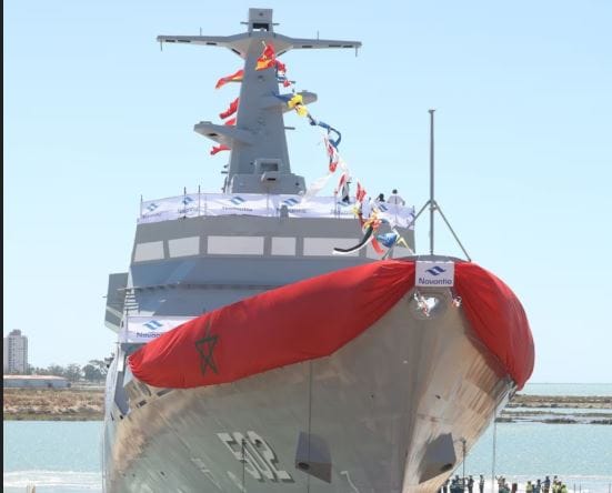 المغرب يدشّن سفينة حربية متقدمة من طراز “أفانتي 1800” في قادس الإسبانية