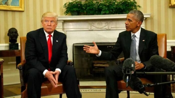 ترامب يتهم أوباما بكشف معلومات سرية بقوله إن الكائنات الفضائية حقيقية