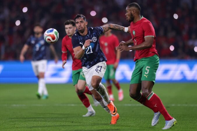 المنتخب المغربي يمطر شباك الباراغواي بثنائية في ثاني مباراة بقيادة محمد وهبي