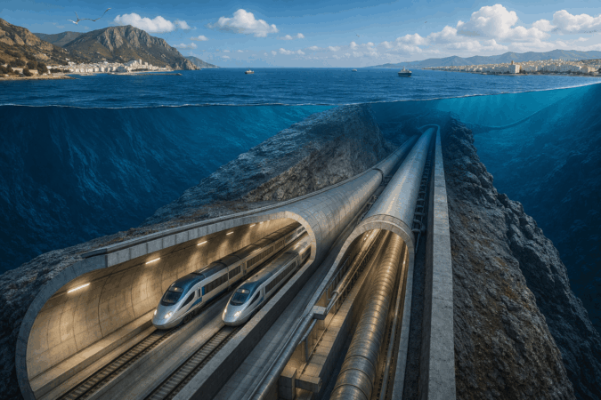 تقدم ملحوظ في إعداد التصور الأولي لمشروع النفق بين طنجة وجنوب إسبانيا