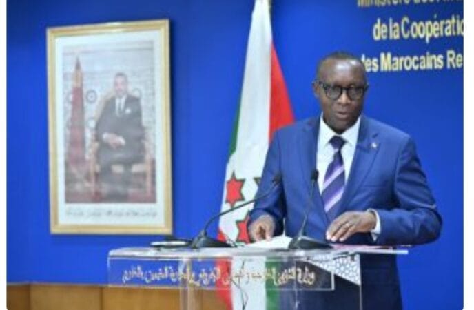 وزير خارجية بوروندي يشيد بالمبادرات الملكية في إفريقيا